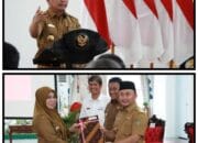 Untuk Pembangunan, Gubernur Sugianto Sabran Serahkan DIPA dan Alokasi TKD TA. 2024 Kalimantan Tengah