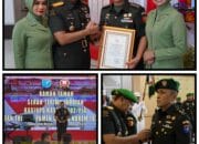 Danrem 102 Brigjen TNI Bayu Permana Pimpin Serah Terima Jabatan Kasi Ops Kasrem