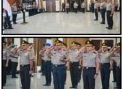 Kapolri Jenderal Listyo Sigit Prabowo Pimpin Kenaikan Pangkat 45 Pati Polri