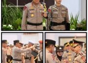 Kapolda Kalteng Pimpin Sertijab Karoops, Dirresnarkoba, Dirpolairud dan Kabidpropam serta 4 Kapolres Resmi Berganti