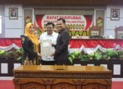 Pj. Bupati Hj. Nunu Andriani Menyampaikan Rancangan APBD Tahun 2024