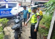 Sosialisasi Tertib Lalin Dan Larangan Knalpot Brong, Satlantas Polres Barsel Sambangi Warga