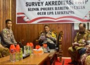 Sidokkes Ikuti Survey Akreditasi FKTP Klinik Polres Barsel