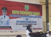 Hadiri Rakor PD Kab. Pulpis, Penjabat Bupati Hj. Nunu Andriani Berharap Atasi Kemiskinan 