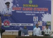 Sekda Toni Harisinta Hadiri Kegiatan Desiminasi Audit Kasus Stunting di Pulpis