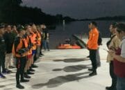 Perahu Katinting Terbalik, Motoris Dalam Pencarian Tim Sar Gabungan