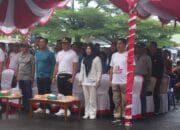 KPU Pulpis Ajak Pemilu Damai Melalui Kegiatan Jalan Sehat