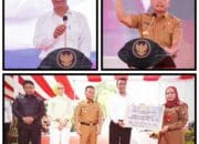 Gubernur Sugianto Sabran Sampaikan Sektor Pertanian Kalteng Menunjukkan Pertumbuhan Positif  Kepada Mentan Andi Amran Sulaiman