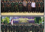 Danrem 102 Brigjen TNI Iwan Rosandriyanto Sambut Kedatangan 554 Personil Satgas Yonif 631 Dari Papua