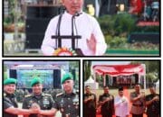 Pemilu 2024 Damai, Ini Pesan Gubernur Sugianto Sabran saat Hadiri Pisah Sambut Danrem 102/Pjg