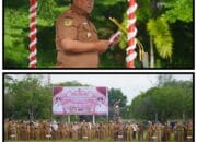 Pemprov Kalteng Gelar Apel Besar, Ini Pesan Wagub Edy Pratowo Kepada ASN di Awal Tahun 2024