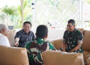 Kunker Perdana, Danrem 102 Brigjen TNI Iwan Rosandriyanto Datangi DPRD Kalteng
