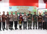 Pj Bupati Nunu Andriani Hadiri Kunjungan Danrem 102 Brigjen TNI Iwan Rosandriyanto di Kodim 1011