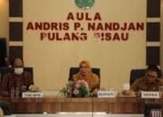 Pj Bupati Hj Nunu Andriani Sambut Tim BPK RI di Kabupaten Pulpis 