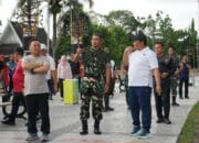 Gubernur Sugianto Sabran dan Wagub Edy Pratowo Terima Kunjungan Danrem 102 Brigjen TNI Iwan Rosandriyanto