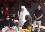Penjabat Bupati Pulpis Nunu Andriani Tinjau Rest Area Jamaah Haul Abah Guru Sekumpul Ke 19 Tahun 2024