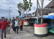 Pj Bupati Erlin Hardi Tinjau Infrastruktur di Kawasan Pertokoan dan Pelabuhan