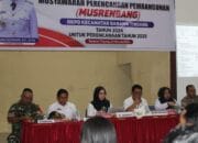 Ini Usulan di Musrenbang Tingkat Kecamatan Banama Tingang