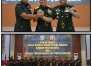 Dandrem 102  Brigjen TNI Iwan Rosandriyanto Pimpin Sertijab Dandim 1012 Buntok
