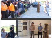 Pj Bupati Pulpis Tinjau Masjid Agung Arraudah Sekaligus Serahkan Sembako Buat Tenaga Kebersihan