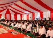 Kapolda Kalteng Hadiri Safari Ramadan Pangdam XII Tanjung Pura dan Syukuran HUT 50 Korem 102 Panju Panjung