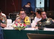 Ikuti Rakorsus, Kapolda Irjen Pol Djoko Poerwanto Komitmen Maksimalkan Pengendalian Karhutla