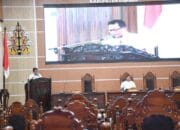 Pj Bupati Erlin Hardi Sampaikan Jawaban Eksekutif Terkait Tiga Buah Raperda