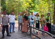 Hari Kedua Lebaran, Polres Barsel Patroli Objek Wisata