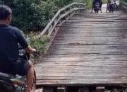 Jembatan di Bakumpai Rusak  Perlu Perhatian Pemkab Pulpis