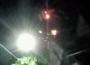 Kabel Listrik Terbakar, Warga Keluhkan Petugas PLN Terkesan Lamban