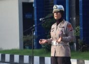 Memasuki Masa Pensiun, Kasubditkamsel AKBP Wara Motivasi Seluruh Personel Ditlantas Polda Kalteng 