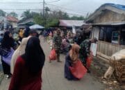 Koramil Pandawan Karbak Pasar Tradisional
