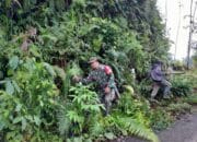 Peduli Kebersihan, Babinsa Koramil 1002 Gotong Royong