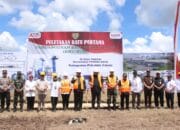 Pj Bupati Nunu Andriani Hadiri Peletakan Batu Pertama Pembangunan RMU-RTR