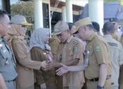 Pertama Masuk Kerja, Pj Wali Kota Hera Nugrahayu Pimpin Apel Besar dan Halal Bihalal