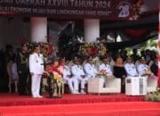 Hadiri Peringatan Puncak Hari Otda, Pj Bupati Barsel Deddy Ucapkan Selamat