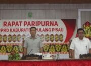 DPRD Pulpis Mengelar Masa Persidangan I dan Pembukaan masa Persidangan II