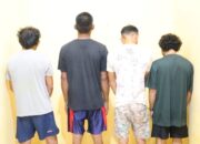 Empat Pria Diamankan Polsek Pangkalan Banteng Akibat ini