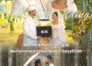 Monica Putri Rasyid dan Nadhif Kasyfillah Resmi Menikah