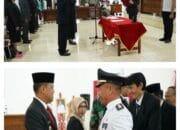 Pj Bupati H. Deddy Winarwan Lantik 41 Pejabat Pemkab Barsel