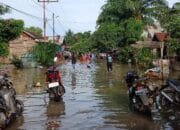 Sungai Asam-Asam Meluap Lagi, Warga Kampung Siaga