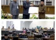 Rapur, DPRD Barut Sampaikan Rekomendasi Terhadap LKPJ Bupati TA 2023