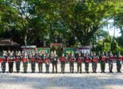 24 Prajurit Kodim 1002 HST Dianugerahi Penghargaan Satya Lencana