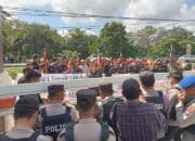 Aksi Damai di PN, Batamad Pulpis Minta Bebaskan AN dan SI