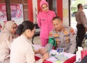 Sambut Hari Bhayangkara ke-78, Polres lamandau Gelar Donor Darah