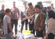Pj Bupati Barsel Deddy Bersama Forkopimda Sidak Bahan Pokok di Pasar