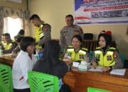 Karumkit Bhayangkara Beri Motivasi dan Bansos Anak Berkebutuhan Khusus
