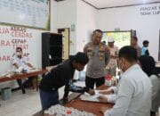 Cegah Narkotika Kapolres Pimpin Tes Urine Karyawan PT.SMG