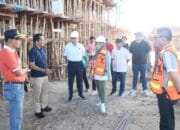 Pj Bupati Pulpis Tinjau Pembangunan MPP dan GOR