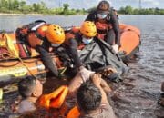 Mandi di Danau Bekas Galian, Tim SAR Gabungan Temukan Seorang Pria Tewas Tenggelam
